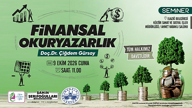 Elazığ Belediyesi'nden 'Finansal Okuryazarlık' Semineri