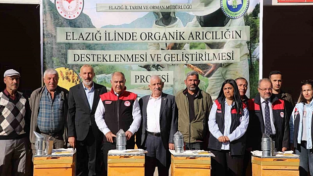 Elazığ'da 'Organik Arıcılığın Desteklenmesi ve Geliştirilmesi'
