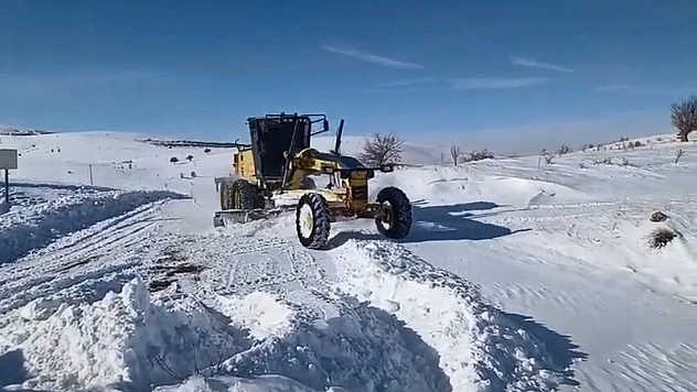 Elazığ'da 182 köy yolu ulaşıma kapalı durumda