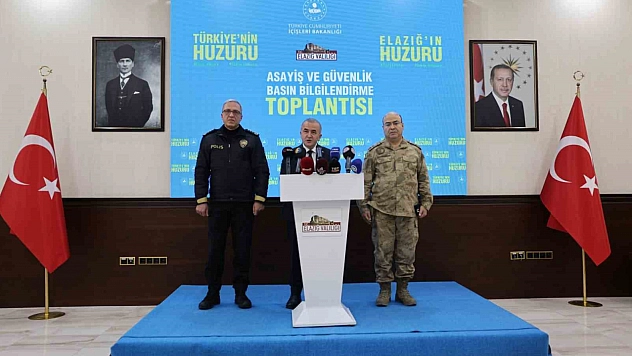 Elazığ 2025: Suç oranı düştü, 41 milyon TL ceza kesildi