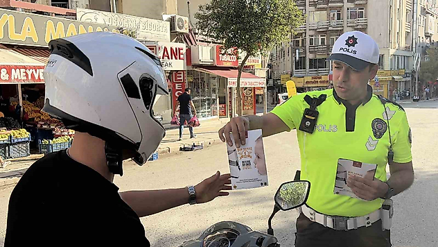 Elazığ'da 89 Motosiklet Sürücüsüne 848 Bin Lira Ceza