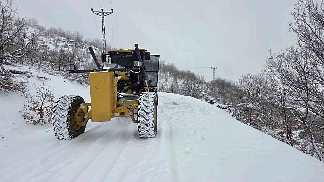 Elazığ'da 96 köy yolunun ulaşıma açıldığı bildirildi.