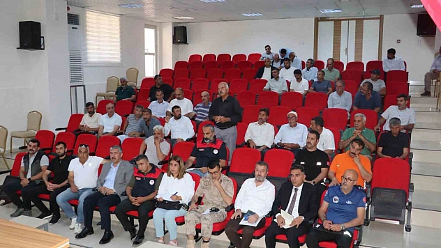 Elazığ'da Arazi Yangınlarıyla Mücadele Masaya Yatırıldı