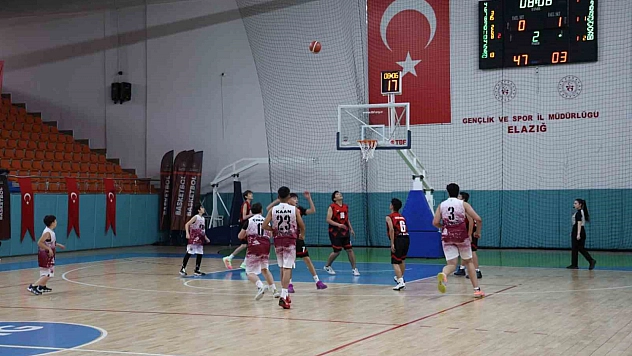 Elazığ'daki basketbol turnuvaları tamamlandı