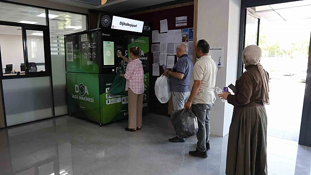 Depozito İade Cihazları Elazığ'da Büyük İlgi Gördü