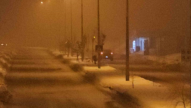 Elazığ'da Yoğun Sis Geceyi Etkisi Altına Aldı