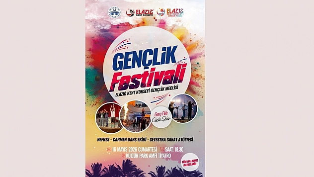 Elazığ'da Gençlik Rüzgarı: İlk Gençlik Festivali Geliyor!