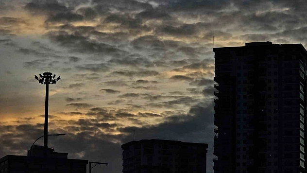 Elazığ'da gün batımı görsel şölene dönüştü