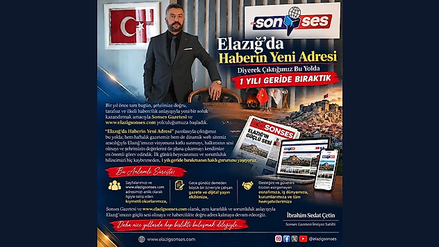 'Elazığ'da Haberin Yeni Adresi' Diyerek Çıktığımız Bu Yolda 1 Yılı Geride Bıraktık
