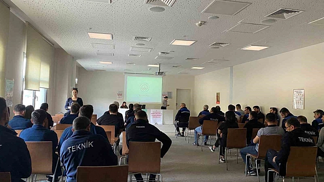 Elazığ'da kadına yönelik şiddetle mücadele eğitimi düzenlendi.