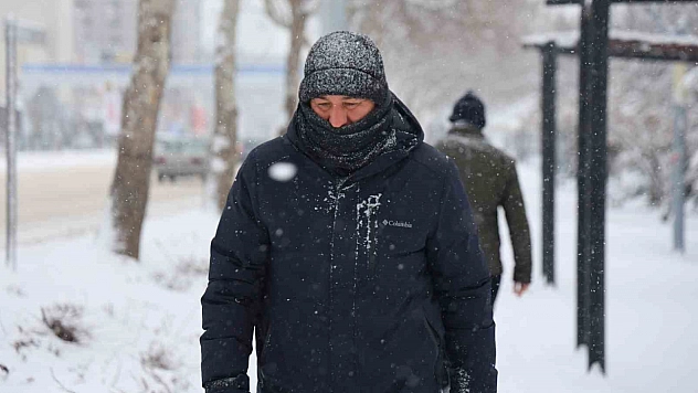 Elazığ'da Kar Yağışı Aralıksız Devam Ediyor