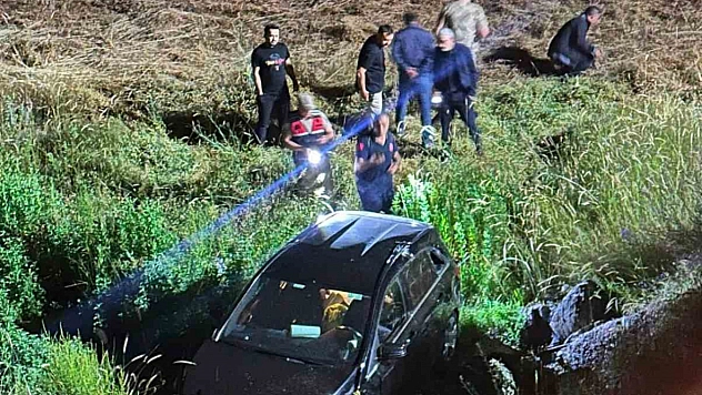 Elazığ'da Korkutan Kaza: Cip Dereye Uçtu