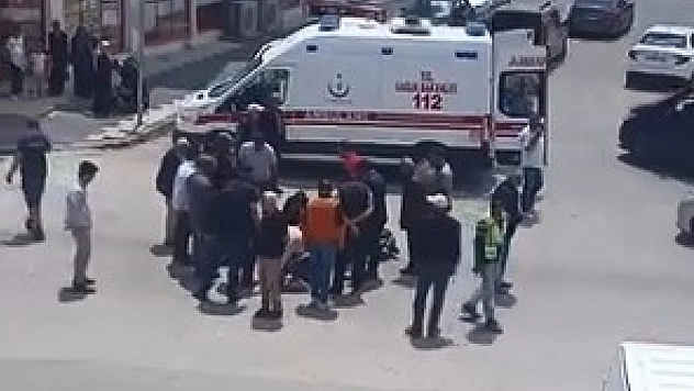 Elazığ'da Motosiklet Sürücüsü Yaralandı