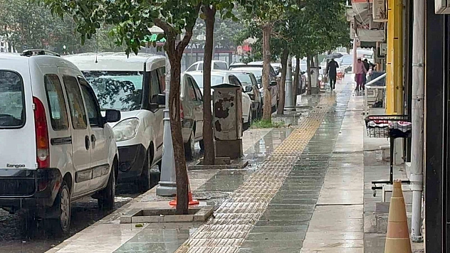 Elazığ'da Sağanak Yağış Hayatı Olumsuz Etkiledi