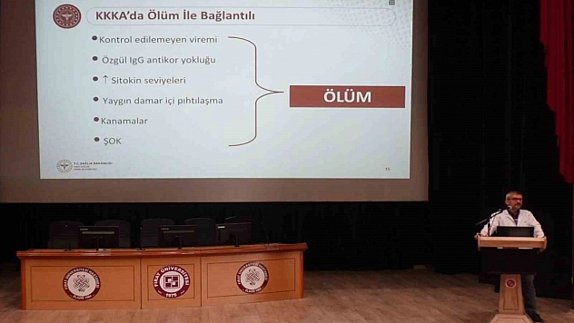 Elazığ'da Sağlık Personeline KKKA Farkındalık Eğitimi