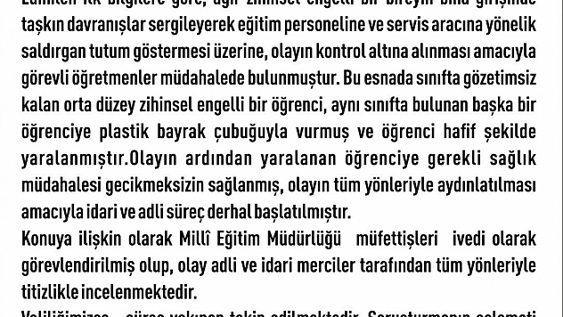 Şiddet İddiaları Sonrası Rehabilitasyon Merkezine Soruşturma