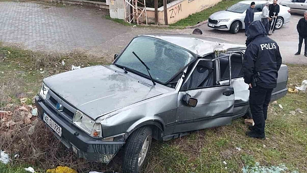 Elazığ'da Kaza: 1 Kişi Yaralandı
