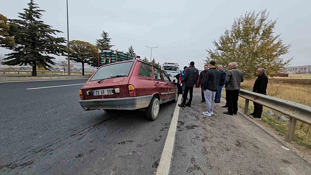 Elazığ'da trafik kazası: 2'si ağır, toplam 4 yaralı