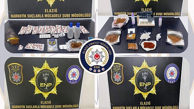 Elazığ'da Narkotik Operasyonu: 17 Tutuklama
