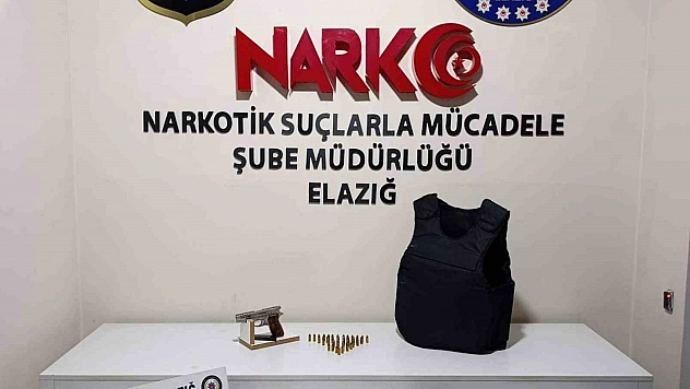 Elazığ'da Uyuşturucu Operasyonu: 1 Tutuklama
