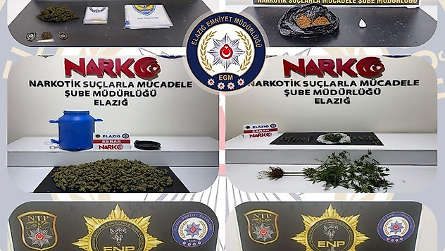 Elazığ'da Uyuşturucu Operasyonu: 12 Şüpheli Tutuklandı