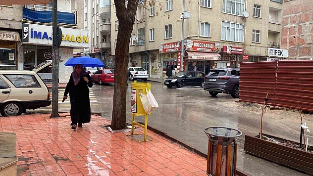 Elazığ'da Yağmur Etkisini Gösterdi