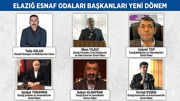 Elazığ Esnaf Odalarında Yeni Dönem