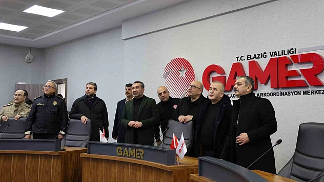Elazığ il protokolü, GAMER'e bir ziyaret gerçekleştirdi.