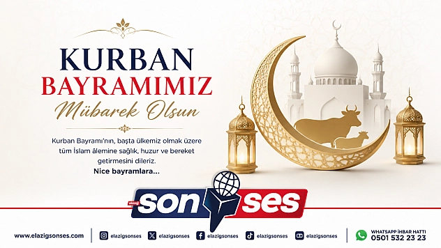 Elazığ Sonses'ten Bayram Tebrik Mesajı