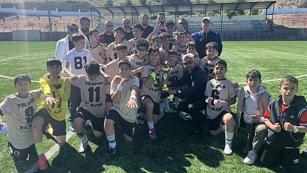 Elazığ'da U13 Ligi Şampiyonu Yolspor