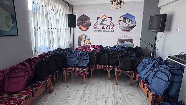 Elazizder'den 350 Öğrenciye Kırtasiye Desteği