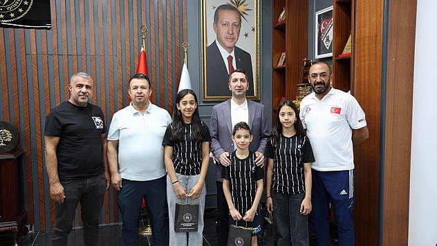 Eskrim İl Temsilciliğinden İl Müdürü Abdulsamet Eren'e Teşekkür Ziyareti