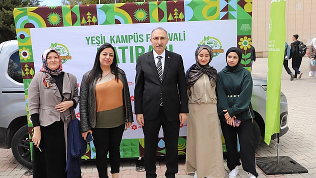Fırat Üniversitesi'nde Yeşil Kampüs Festivali Gerçekleştirildi