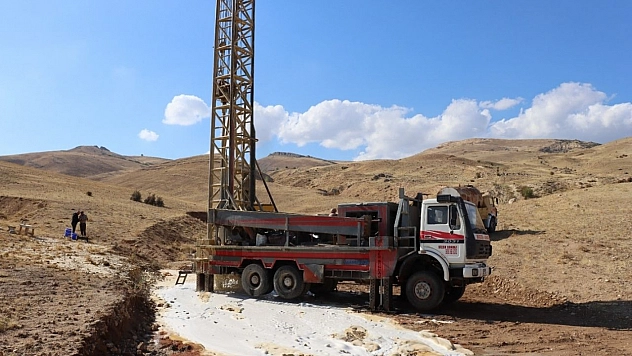 Karınca Köyü'nde yapılan sondaj çalışmaları başarıyla tamamlandı.