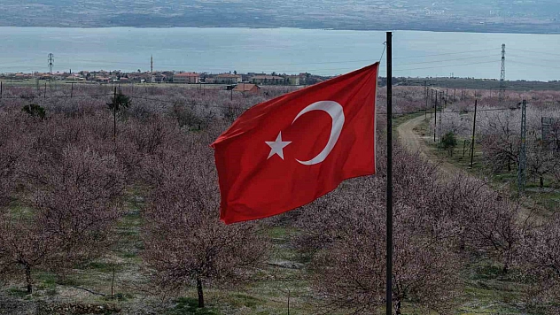 Kayısı Ağaçları Çiçek Açtı, Görsel Şölen Oluştu