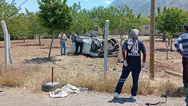 Takla Atan Otomobilde 1 Kişi Yaralandı