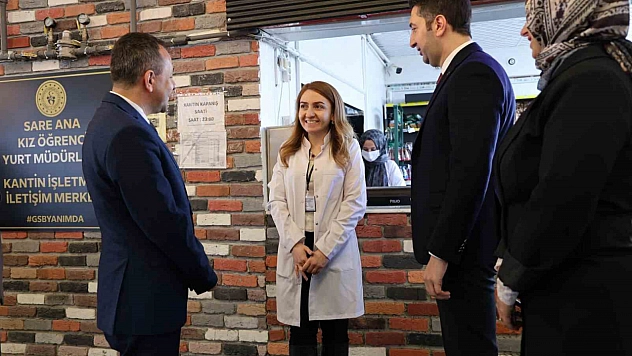 Kredi Yurtlar Genel Müdürlüğü Daire Başkanı Doğan, yurtlarımızı adeta ikinci bir üniversite olarak gördüklerini ifade ediyor.