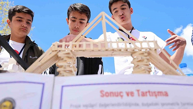 Liseliler Bilimsel Çalışmalarını Tanıttı