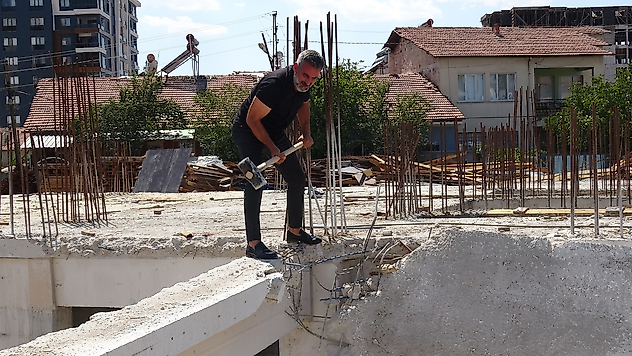 Malatya'da İlginç Olay: Müteahhit Kendi İnşaatını İhbar Etti