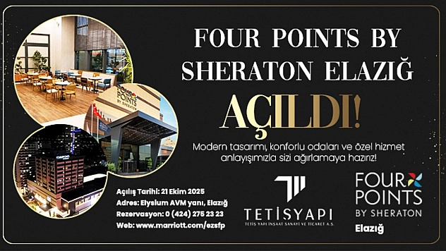 Four Points by Sheraton Hizmete Açıldı.