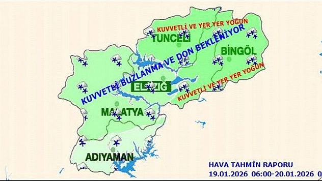 Meteoroloji Kar, Buzlanma ve Çığ Riskine Karşı Uyardı