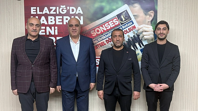 MHP'li Başkanlardan Gazetemize Ziyaret