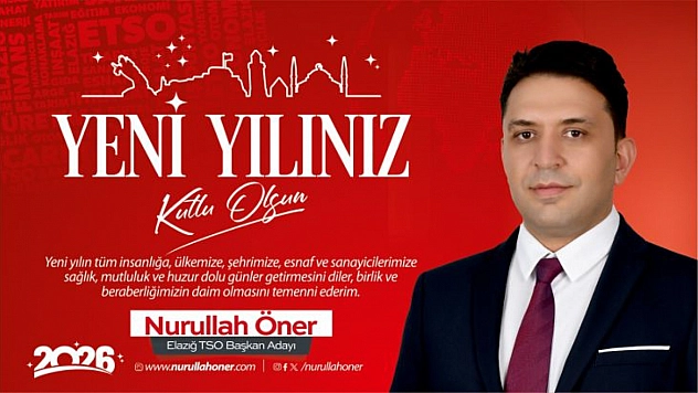 Nurullah Öner Yeni Yıl Tebrik Mesajı