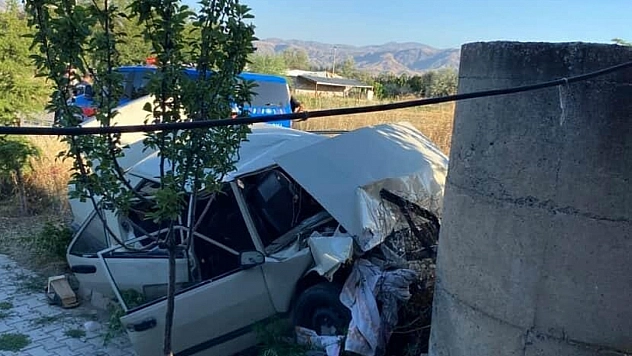 Önce Çöp Konteynerine, Ardından Duvara Çarptı