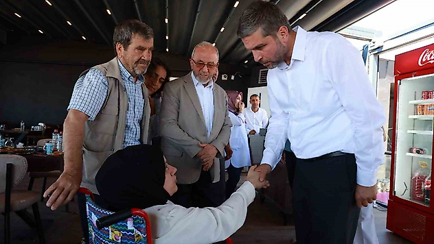 Elazığ Gastro 2026'da Özel Bireylerden Anlamlı Buluşma