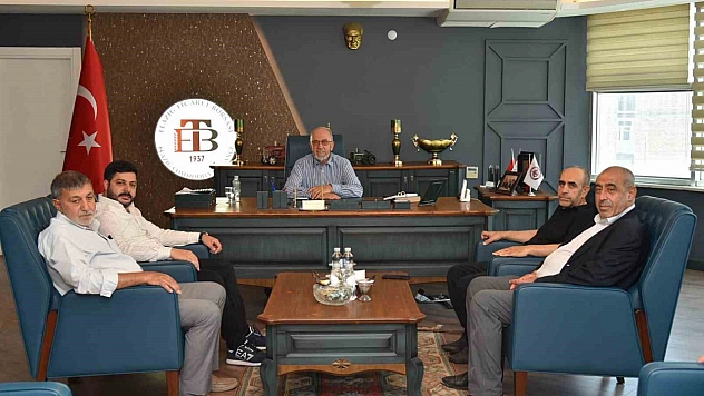 Şenol Arslan, Başkan Dumandağ ile Bir Araya Geldi