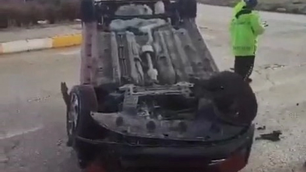 Takla Atan Araçtan Mucize Kurtuluş