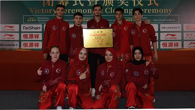 Wushu Milli Takımımız Dünya Birincisi