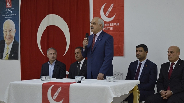 Yeniden Refah Partisi Alacakaya İlçesi 3. Olağan Kongresi Gerçekleştirildi.