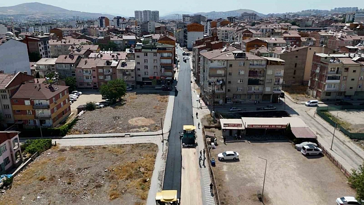 Elazığ’da Asfalt Seferberliği: 12 Kilometrelik Yol Yenilendi